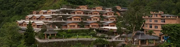 Yoga Retreat Center in Rishikesh, India at Abhayaranya Yoga Ashram Best Yoga Retreats in Rishikesh